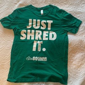 SO GNAR  shirt for downhill skier.